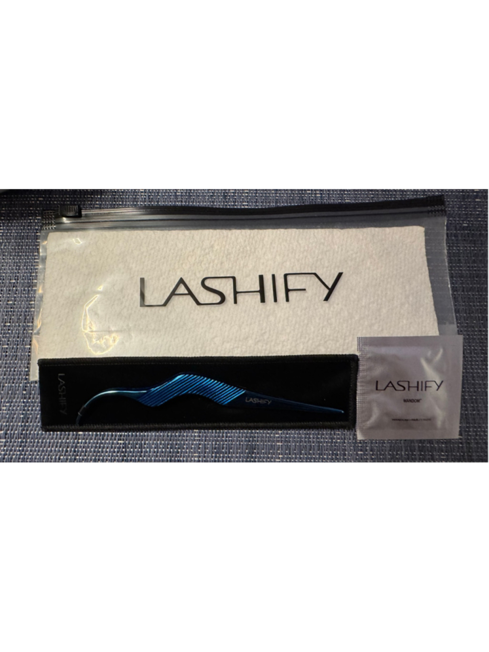 Rare Sapphire Lashify Fuse Control Wand for Lashes - Brand New, Pouch, Wandoms